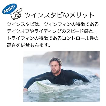 Amazon | ツインスタビ フューチャー futures FCS サーフィン
